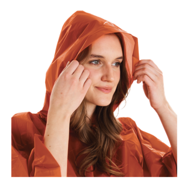 Coghlan’s Rain Poncho ~ Orange